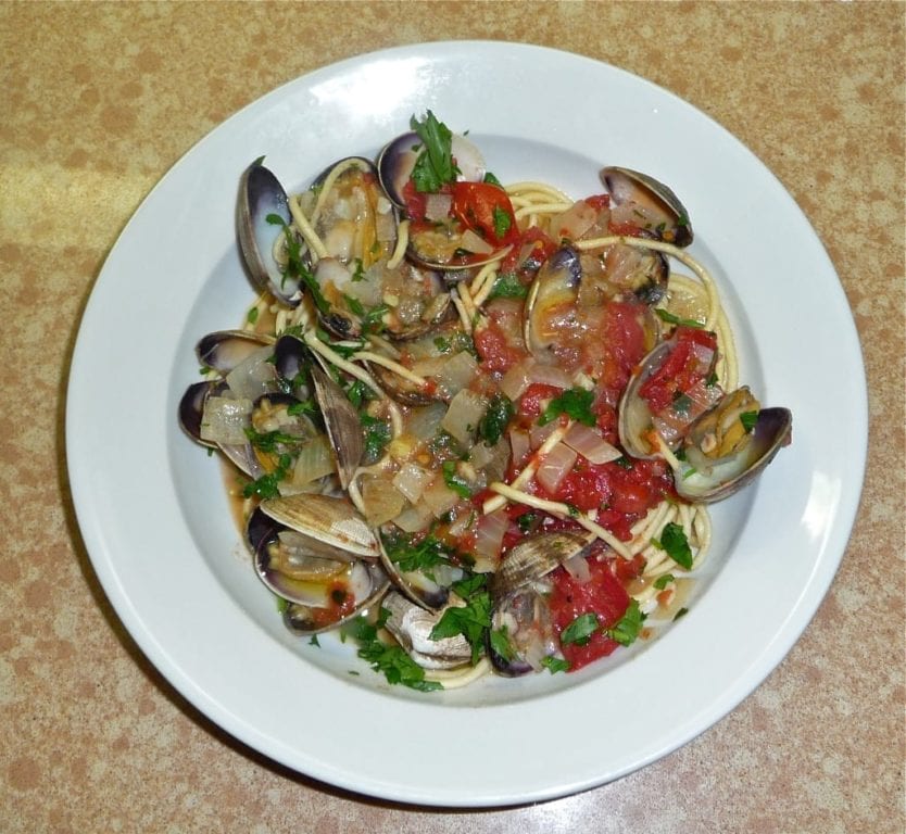 Fresh Spaghetti with Clams