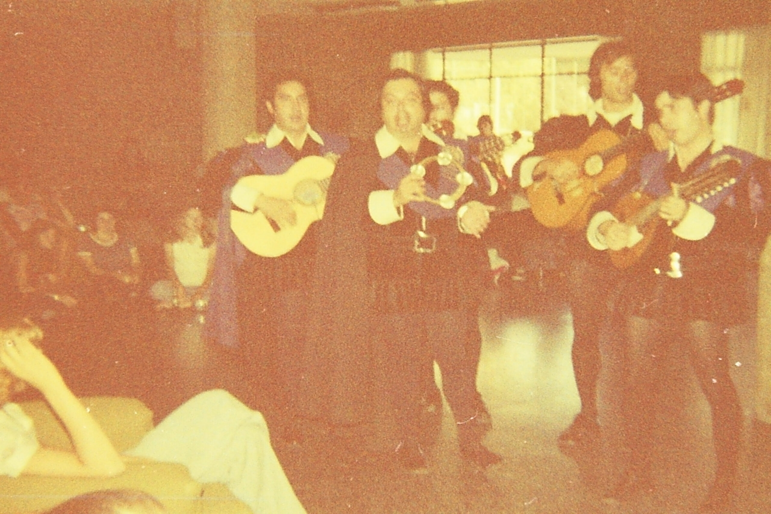 Tuna Band performed in the lobby of the dorm