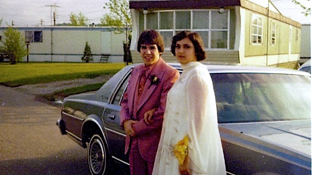 Prom with Monica - she cried a lot that night